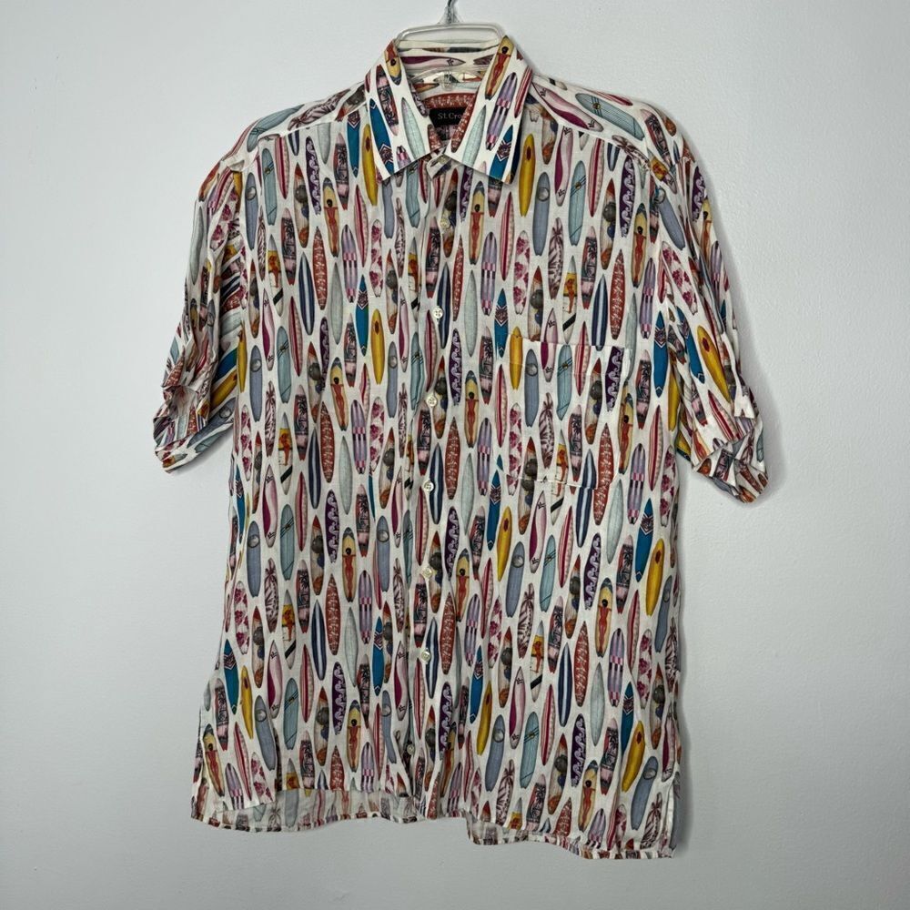 St. croix surffing board linen shirts